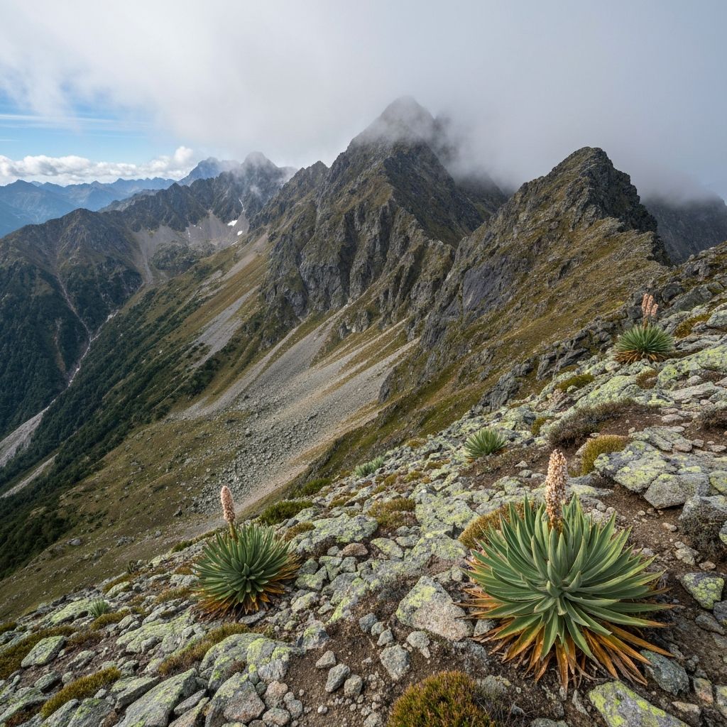 Gebirgspflanzen und Hochlandflora